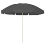 Sombrilla de playa gris antracita 240 cm de vidaXL, Sombrillas - Ref: Foro24-314714, Precio: 27,70 €, Descuento: %