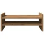 Soporte de pantalla madera ingeniería roble artisian 50x27x20cm de , Bases y elevadores para ordenadores - Ref: Foro24-854786...