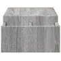 Soporte de pantalla con almacenaje gris Sonoma 70x27x15 cm de , Bases y elevadores para ordenadores - Ref: Foro24-854684, Pre...