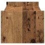 Soporte de pantalla madera ingeniería envejecida 50x27x20 cm de , Bases y elevadores para ordenadores - Ref: Foro24-854785, P...