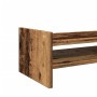 Soporte de pantalla madera ingeniería envejecida 50x27x20 cm de , Bases y elevadores para ordenadores - Ref: Foro24-854785, P...