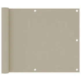 Toldo para balcón tela oxford beige 75x300 cm de vidaXL, Sombrillas - Ref: Foro24-134936, Precio: 18,08 €, Descuento: %