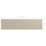 Toldo para balcón tela oxford beige 75x300 cm de vidaXL, Sombrillas - Ref: Foro24-134936, Precio: 19,69 €, Descuento: %