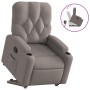 Sillón reclinable elevable tela gris taupe de , Sillones - Ref: Foro24-3204718, Precio: 270,10 €, Descuento: %