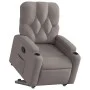 Reclining and elevating armchair in gray taupe fabric by , Armchairs - Ref: Foro24-3204718, Price: 283,14 €, Discount: %