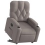 Sillón reclinable elevable tela gris taupe de , Sillones - Ref: Foro24-3204718, Precio: 270,10 €, Descuento: %
