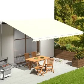 Tela de repuesto para toldo crema 6x3,5 m de vidaXL, Toldos - Ref: Foro24-311934, Precio: 83,74 €, Descuento: %