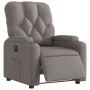Sillón reclinable eléctrico tela gris taupé de , Sillones - Ref: Foro24-3204694, Precio: 249,76 €, Descuento: %