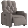 Sillón reclinable eléctrico tela gris taupé de , Sillones - Ref: Foro24-3204694, Precio: 246,44 €, Descuento: %