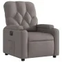 Sillón reclinable eléctrico tela gris taupé de , Sillones - Ref: Foro24-3204694, Precio: 249,76 €, Descuento: %