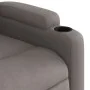Sillón reclinable eléctrico tela gris taupé de , Sillones - Ref: Foro24-3204694, Precio: 249,76 €, Descuento: %