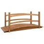Puente para jardín madera maciza de abeto 140x60x60 cm de vidaXL, Puentes de jardín - Ref: Foro24-313890, Precio: 183,42 €, D...