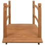 Puente para jardín madera maciza de abeto 140x60x60 cm de vidaXL, Puentes de jardín - Ref: Foro24-313890, Precio: 182,96 €, D...