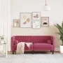 Chesterfield 2-seater sofa with red velvet cushions by , Sofas - Ref: Foro24-372687, Price: 305,88 €, Discount: %