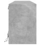 Mueble de TV de pared con LED gris hormigón 180x31x45 cm de , Muebles TV - Ref: Foro24-3307943, Precio: 154,28 €, Descuento: %
