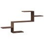 Estante de pared madera ingeniería marrón roble 104x15x49 cm de , Estantes y estanterías - Ref: Foro24-853206, Precio: 30,38 ...
