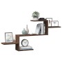 Estante de pared madera ingeniería marrón roble 104x15x49 cm de , Estantes y estanterías - Ref: Foro24-853206, Precio: 30,38 ...