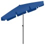 Sombrilla de playa azul 200x125 cm de vidaXL, Sombrillas - Ref: Foro24-314734, Precio: 42,45 €, Descuento: %
