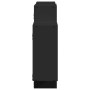 Estantería de pared madera de ingeniería negra 159x18x65 cm de , Estantes y estanterías - Ref: Foro24-853210, Precio: 64,40 €...
