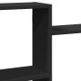 Estantería de pared madera de ingeniería negra 159x18x65 cm de , Estantes y estanterías - Ref: Foro24-853210, Precio: 64,40 €...