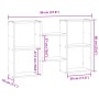 Estantería de pared madera ingeniería marrón roble 96x18x60 cm de , Estantes y estanterías - Ref: Foro24-853233, Precio: 43,1...