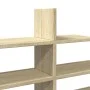 Estante pared madera ingeniería roble Sonoma 124,5x18x60,5 cm de , Estantes y estanterías - Ref: Foro24-853265, Precio: 37,78...