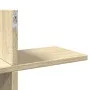 Estante pared madera ingeniería roble Sonoma 124,5x18x60,5 cm de , Estantes y estanterías - Ref: Foro24-853265, Precio: 37,78...