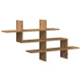 Estante pared madera ingeniería roble artisan 124,5x18x60,5 cm de , Estantes y estanterías - Ref: Foro24-853271, Precio: 37,7...