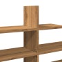 Estante pared madera ingeniería roble artisan 124,5x18x60,5 cm de , Estantes y estanterías - Ref: Foro24-853271, Precio: 37,7...