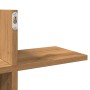 Estante pared madera ingeniería roble artisan 124,5x18x60,5 cm de , Estantes y estanterías - Ref: Foro24-853271, Precio: 37,7...
