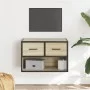 Mueble TV madera ingeniería y metal roble Sonoma 60x31x39,5 cm de , Muebles TV - Ref: Foro24-848910, Precio: 50,67 €, Descuen...