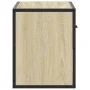 Mueble TV madera ingeniería y metal roble Sonoma 60x31x39,5 cm de , Muebles TV - Ref: Foro24-848910, Precio: 50,67 €, Descuen...