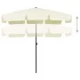 Sombrilla de playa amarillo arena 200x125 cm de vidaXL, Sombrillas - Ref: Foro24-314727, Precio: 43,69 €, Descuento: %