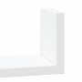 Estante de pared 3 unidades madera de ingeniería blanco de , Estantes y estanterías - Ref: Foro24-853308, Precio: 18,09 €, De...