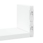 Estante de pared 3 unidades madera de ingeniería blanco de , Estantes y estanterías - Ref: Foro24-853308, Precio: 18,09 €, De...