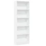 Estantería de madera de ingeniería blanca 60x24x176 cm de , Librerías y estanterías - Ref: Foro24-857821, Precio: 67,82 €, De...