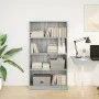 Estantería de madera de ingeniería gris Sonoma 80x24x143 cm de , Librerías y estanterías - Ref: Foro24-857849, Precio: 60,83 ...