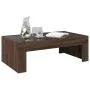 Coffee table with Infinity LED brown oak 90x50x30 cm by , Coffee table - Ref: Foro24-847622, Price: 100,15 €, Discount: %