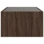Coffee table with Infinity LED brown oak 90x50x30 cm by , Coffee table - Ref: Foro24-847622, Price: 100,15 €, Discount: %