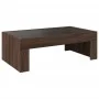 Coffee table with Infinity LED brown oak 90x50x30 cm by , Coffee table - Ref: Foro24-847622, Price: 100,15 €, Discount: %