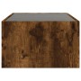Mesa de centro con Infinity LED roble ahumado 90x50x30 cm de , Mesas de centro - Ref: Foro24-847620, Precio: 100,32 €, Descue...