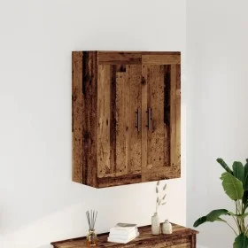 Aged engineered wood wall cabinet 69.5x34x90 cm by , Sideboards - Ref: Foro24-857312, Price: 80,45 €, Discount: %