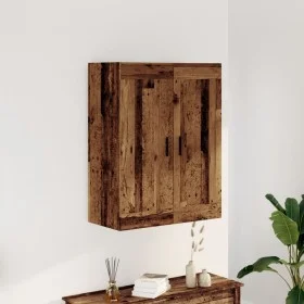 Aged engineered wood wall cabinet 69.5x34x90 cm by , Sideboards - Ref: Foro24-857310, Price: 72,12 €, Discount: %