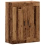 Armario de pared madera de ingeniería envejecida 69,5x34x90 cm de , Aparadores - Ref: Foro24-857310, Precio: 74,92 €, Descuen...