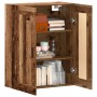 Armario de pared madera de ingeniería envejecida 69,5x34x90 cm de , Aparadores - Ref: Foro24-857310, Precio: 74,92 €, Descuen...