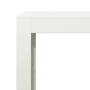 Leñero de acero blanco 100x40x60 cm de , Bolsas y soportes de leña - Ref: Foro24-850983, Precio: 114,04 €, Descuento: %