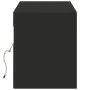 Mueble de TV de pared con luces LED negro 140x31x38 cm de , Muebles TV - Ref: Foro24-852370, Precio: 116,46 €, Descuento: %