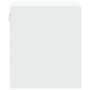 Mesitas de noche de pared con luces LED 2 unidades blanco de , Mesitas de noche - Ref: Foro24-852062, Precio: 61,46 €, Descue...