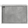 Mesita de noche de pared con luces LED gris hormigón de , Mesitas de noche - Ref: Foro24-852095, Precio: 35,42 €, Descuento: %