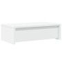 Soporte de monitor cajones madera ingeniería blanco 50x27x15 cm de , Bases y elevadores para ordenadores - Ref: Foro24-854661...